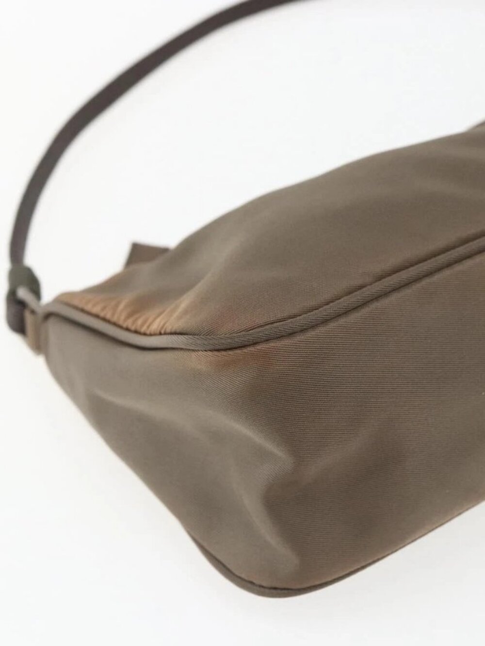 PRADA Accessory Pouch Nylon Brown Auth bs33343 - Picture 11 of 15